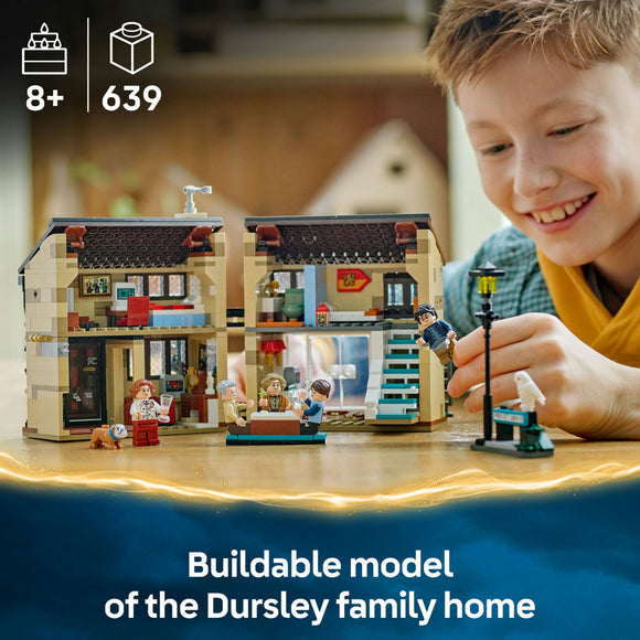 LEGO® Harry Potter™ Privet Drive: Aunt Marge’s Visit, Buildable House 76451 - SLIGHTLY DAMAGED BOX