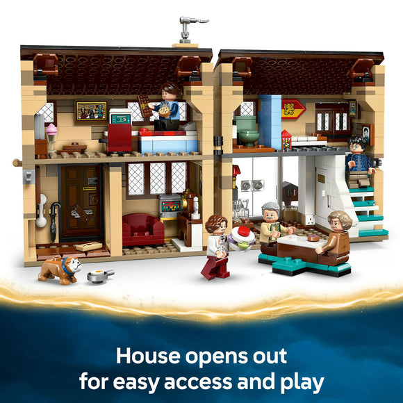 LEGO® Harry Potter™ Privet Drive: Aunt Marge’s Visit, Buildable House 76451 - SLIGHTLY DAMAGED BOX