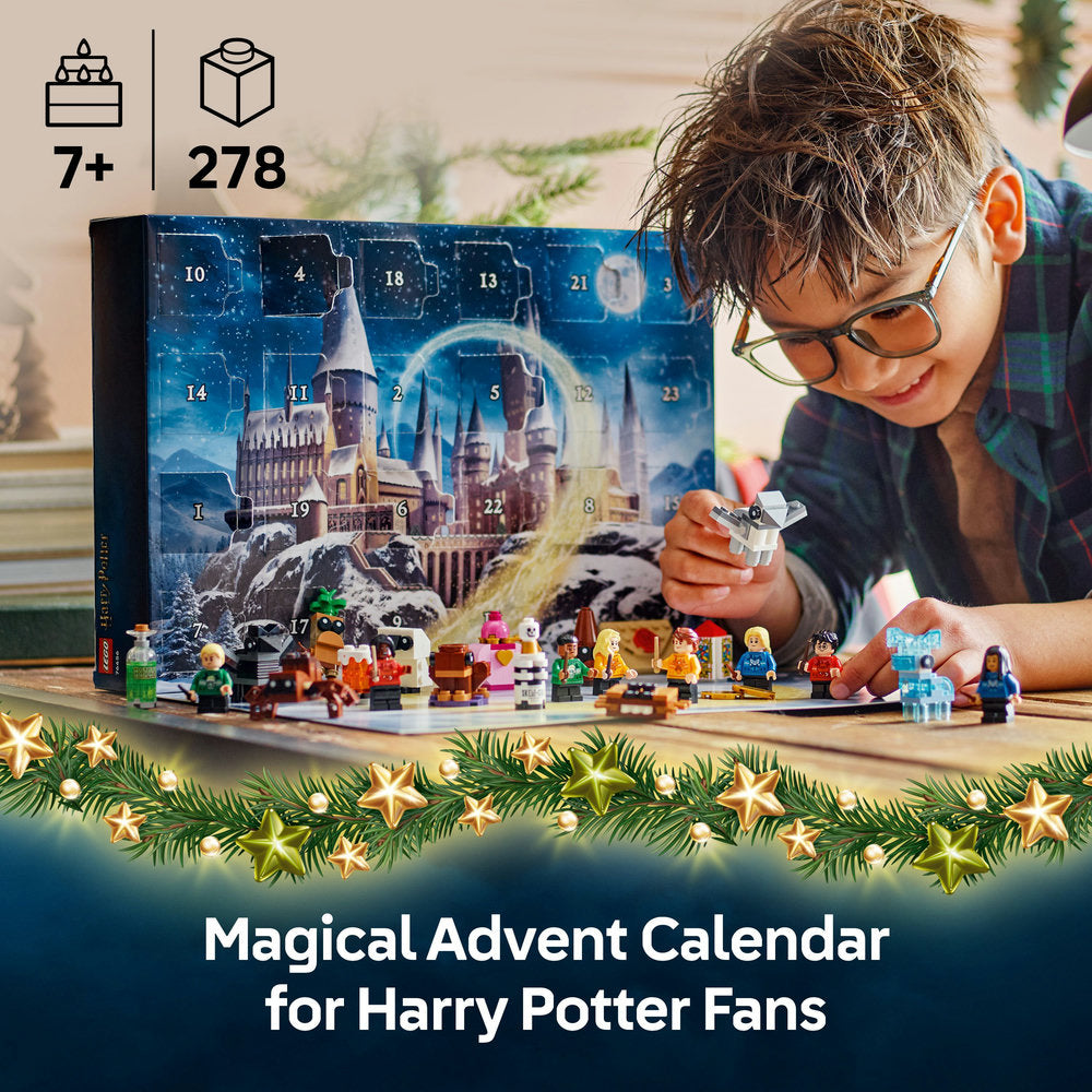LEGO® Harry Potter™ Advent Calendar 2025, Wizard Toy for Kids 76456