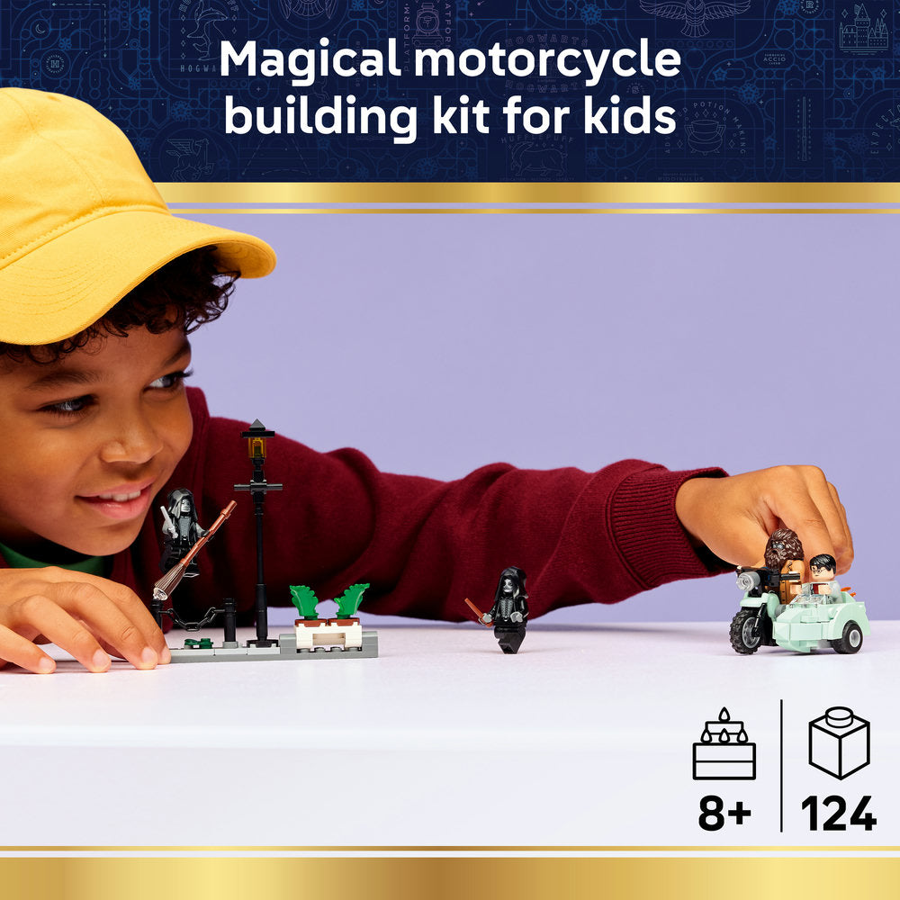 LEGO® Harry Potter™ Hagrid™ & Harry’s Privet Drive Escape 76459
