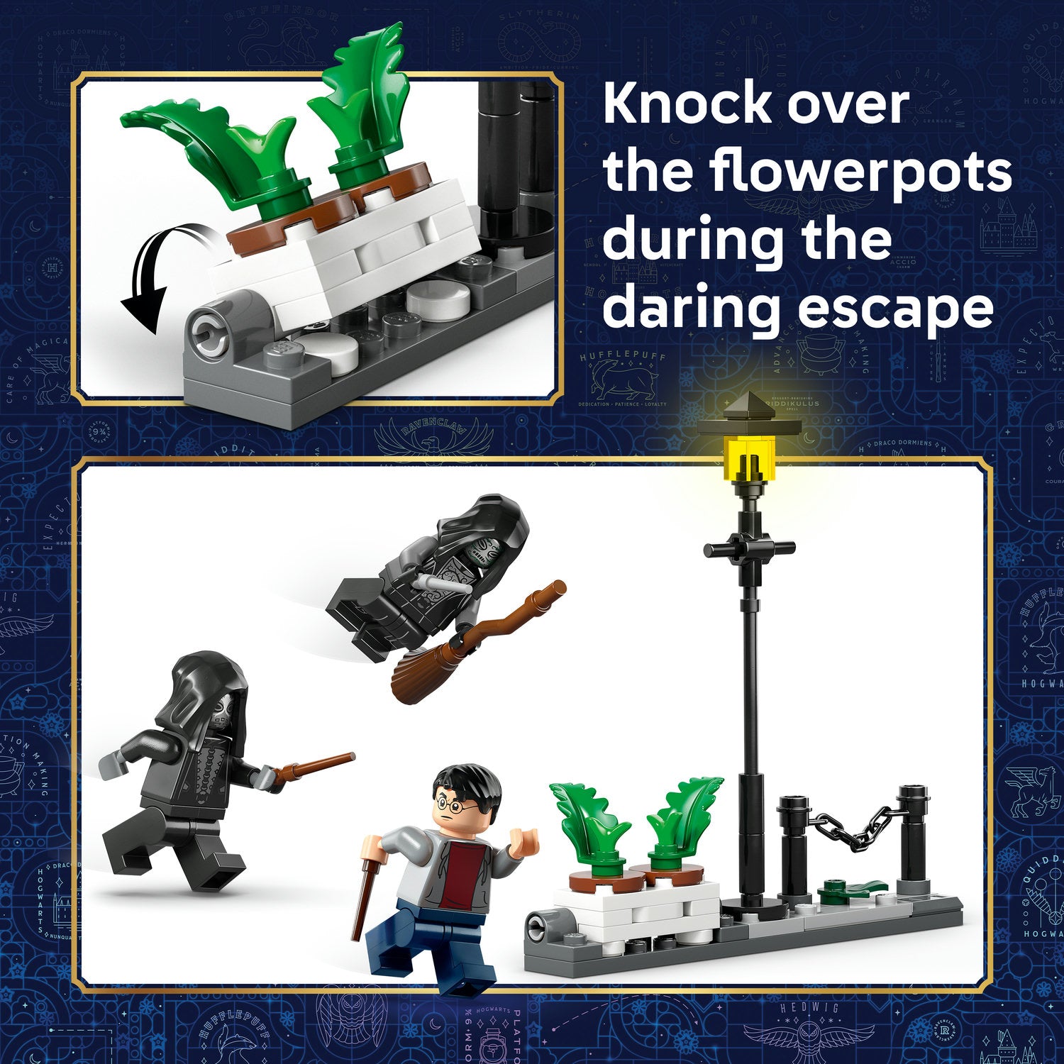 LEGO® Harry Potter™ Hagrid™ & Harry's Privet Drive Escape 76459