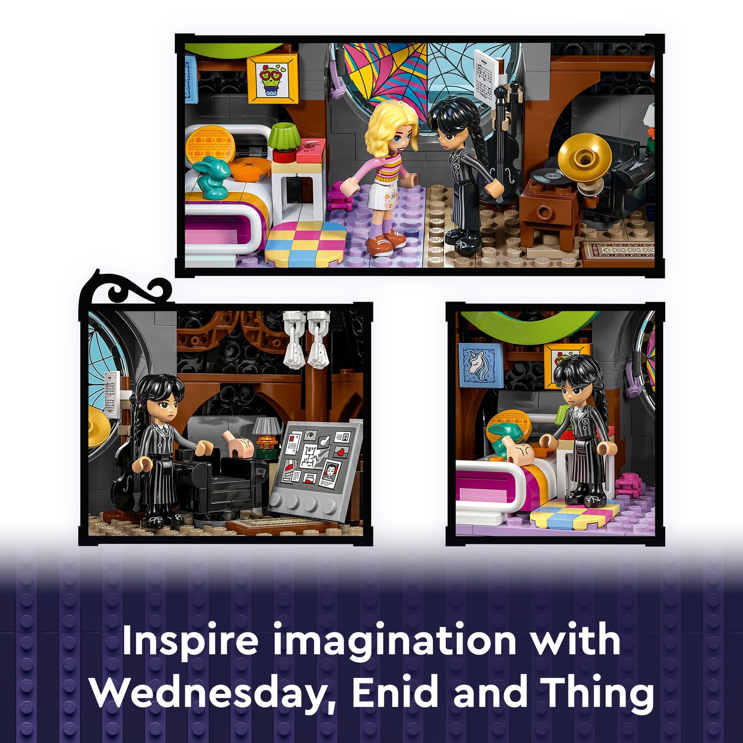 LEGO® Wednesday: Wednesday & Enid's Dorm Room Gift Set 76781