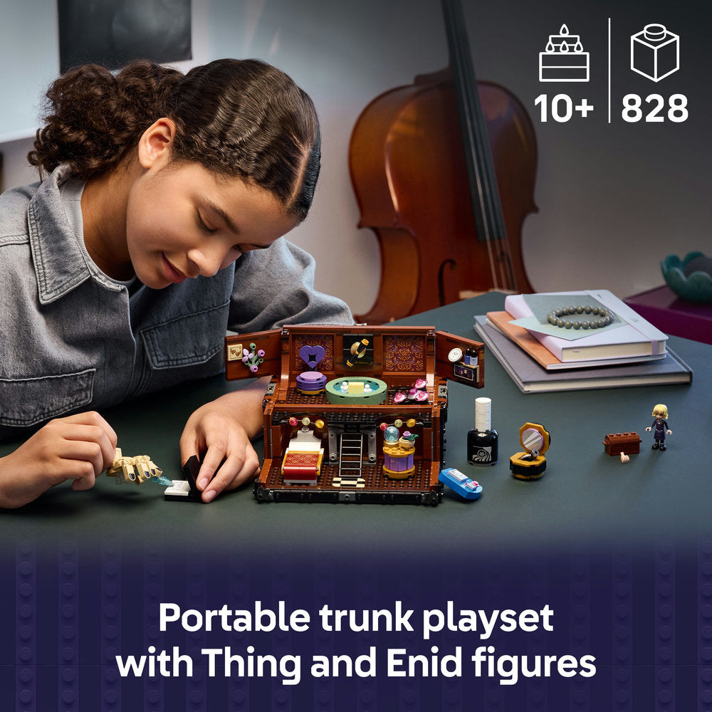 LEGO® Wednesday Thing’s Apartment, Birthday or Halloween Gift Building Set 76785