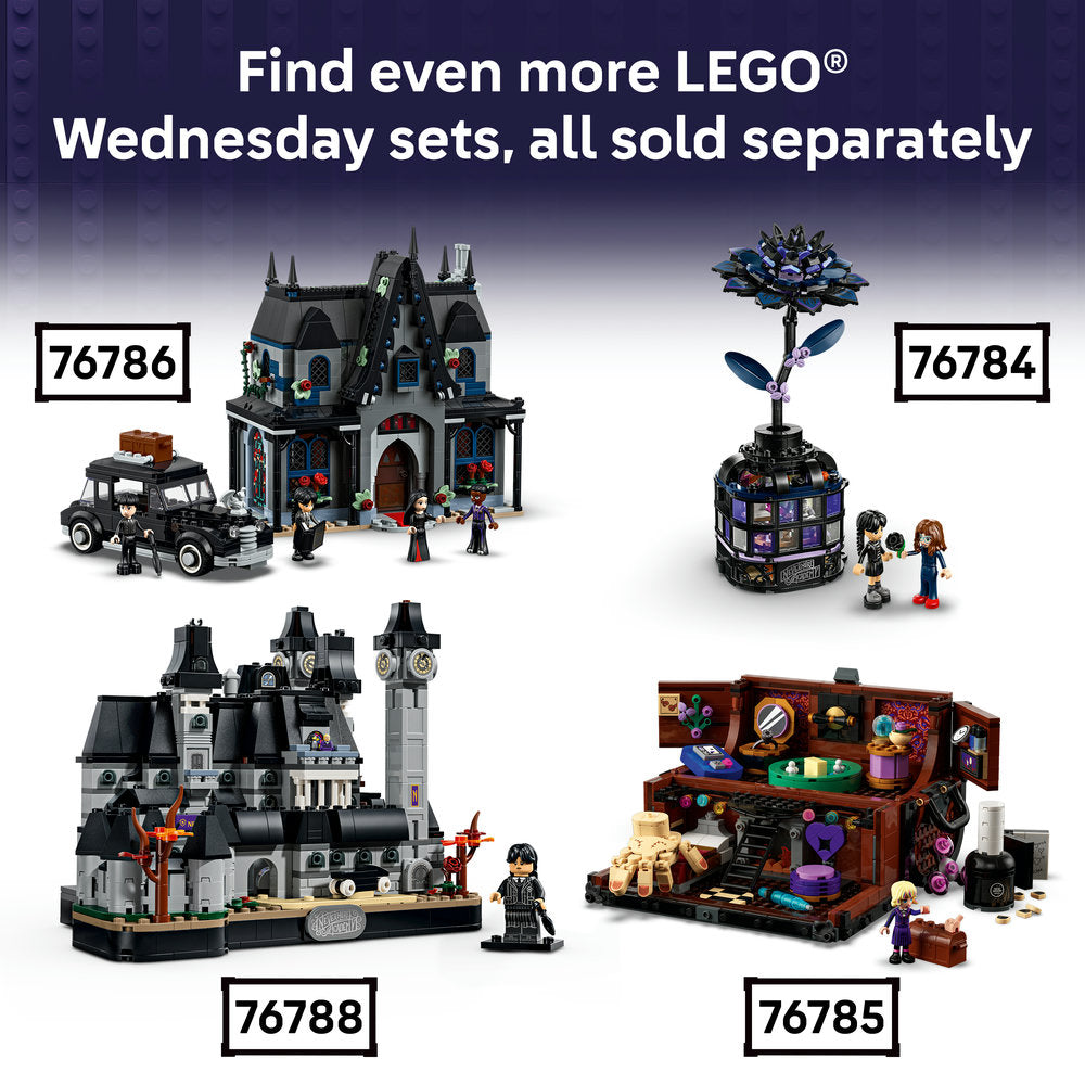 LEGO® Wednesday Backpack Kids’ Building Toy 76787