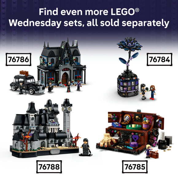 LEGO® Wednesday Backpack Kids’ Building Toy 76787