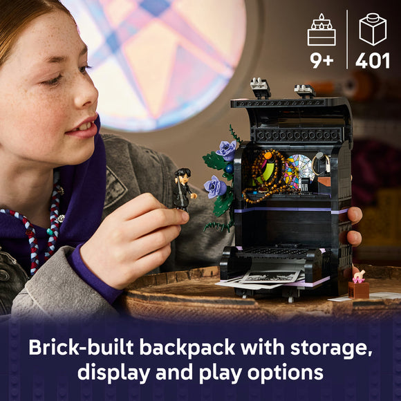 LEGO® Wednesday Backpack Kids’ Building Toy 76787