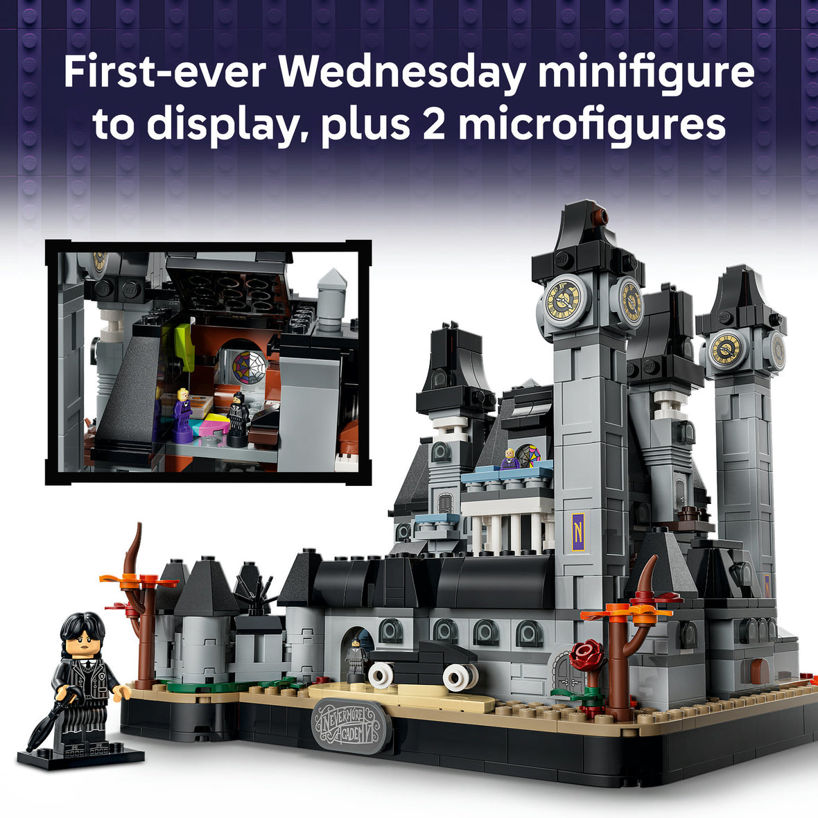 LEGO® Wednesday Nevermore Academy Mystery Building Toy 76788
