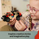 LEGO® Jurassic World Raptor Off-Road Escape Velociraptor Toy Dinosaur 76972-6