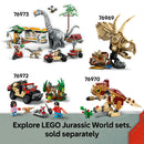 LEGO® Jurassic World Spinosaurus & Quetzalcoatlus Air Mission Dinosaur Toy 76976-9