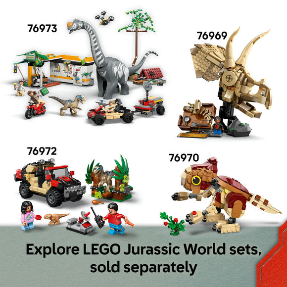 LEGO® Jurassic World Spinosaurus & Quetzalcoatlus Air Mission Dinosaur Toy 76976