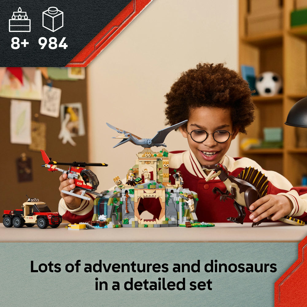 LEGO® Jurassic World Spinosaurus & Quetzalcoatlus Air Mission