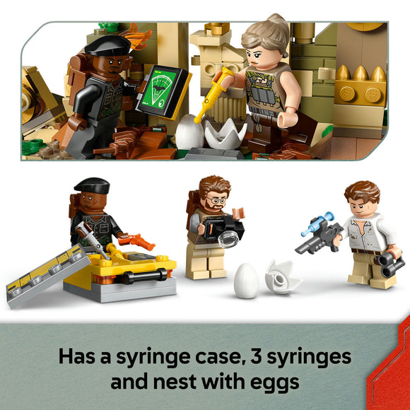 LEGO® Jurassic World Spinosaurus & Quetzalcoatlus Air Mission Dinosaur Toy 76976