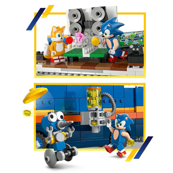 LEGO® Sonic the Hedgehog™ Team Sonic Command Truck Toy Gaming Merch 77006