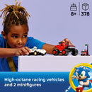 LEGO® Sonic the Hedgehog™ Silver’s Car vs. Knuckles’ Monster Truck Building Toy 77118-4