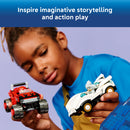 LEGO® Sonic the Hedgehog™ Silver’s Car vs. Knuckles’ Monster Truck Building Toy 77118-6