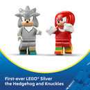 LEGO® Sonic the Hedgehog™ Silver’s Car vs. Knuckles’ Monster Truck Building Toy 77118-7