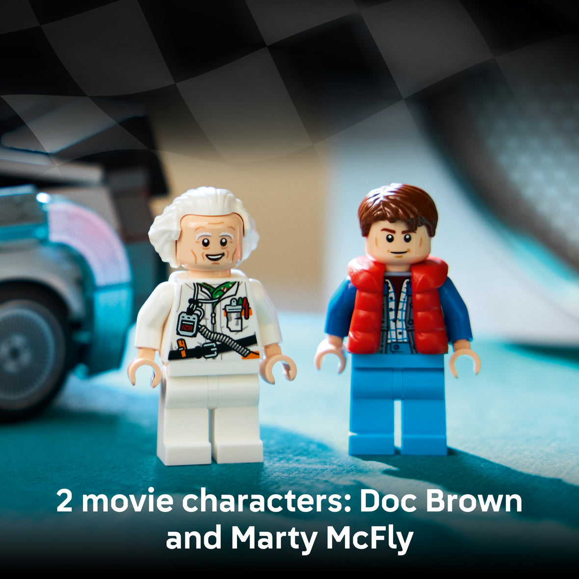 LEGO® Speed Champions Time Machine from Back to the Future 77256