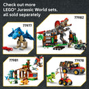 LEGO® Jurassic World Mosasaurus Dinosaur Boat Attack Toy 77983-9