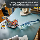 LEGO® Jurassic World Mosasaurus Dinosaur Boat Attack Toy 77983-6