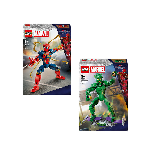 LEGO® Marvel Green Goblin and  Iron Spider-man Bundle | 76284 & 76298
