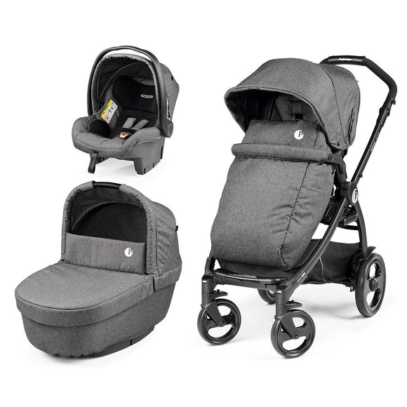 Peg Perego Futura Modular 3 in 1 Travel System in Quartz