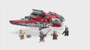 LEGO® Star Wars™ Ahsoka Tano’s T-6 Jedi Shuttle Building Toy Set 75362-4