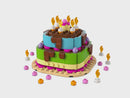LEGO® Birthday Party Cake with Decorations, Fun Gift Set, Table Decor 40815-11