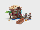 LEGO® ONE PIECE Windmill Village Hut Building Kit, Role-Play Pirate Toy 75636-11