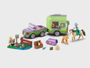 LEGO® Friends Horse & Baby Foal Trailer Building Toy Set 42695-11