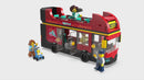 LEGO® City Red Double-Decker Sightseeing Bus Toy Set 60407-4