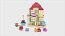 LEGO® DUPLO® Peppa Pig Birthday House Toy for Toddlers 10433-4