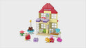LEGO® DUPLO® Peppa Pig Birthday House Toy for Toddlers 10433