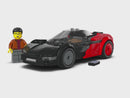 LEGO® City EV Supercar Toy Building Kit and Minifigure 60486-11