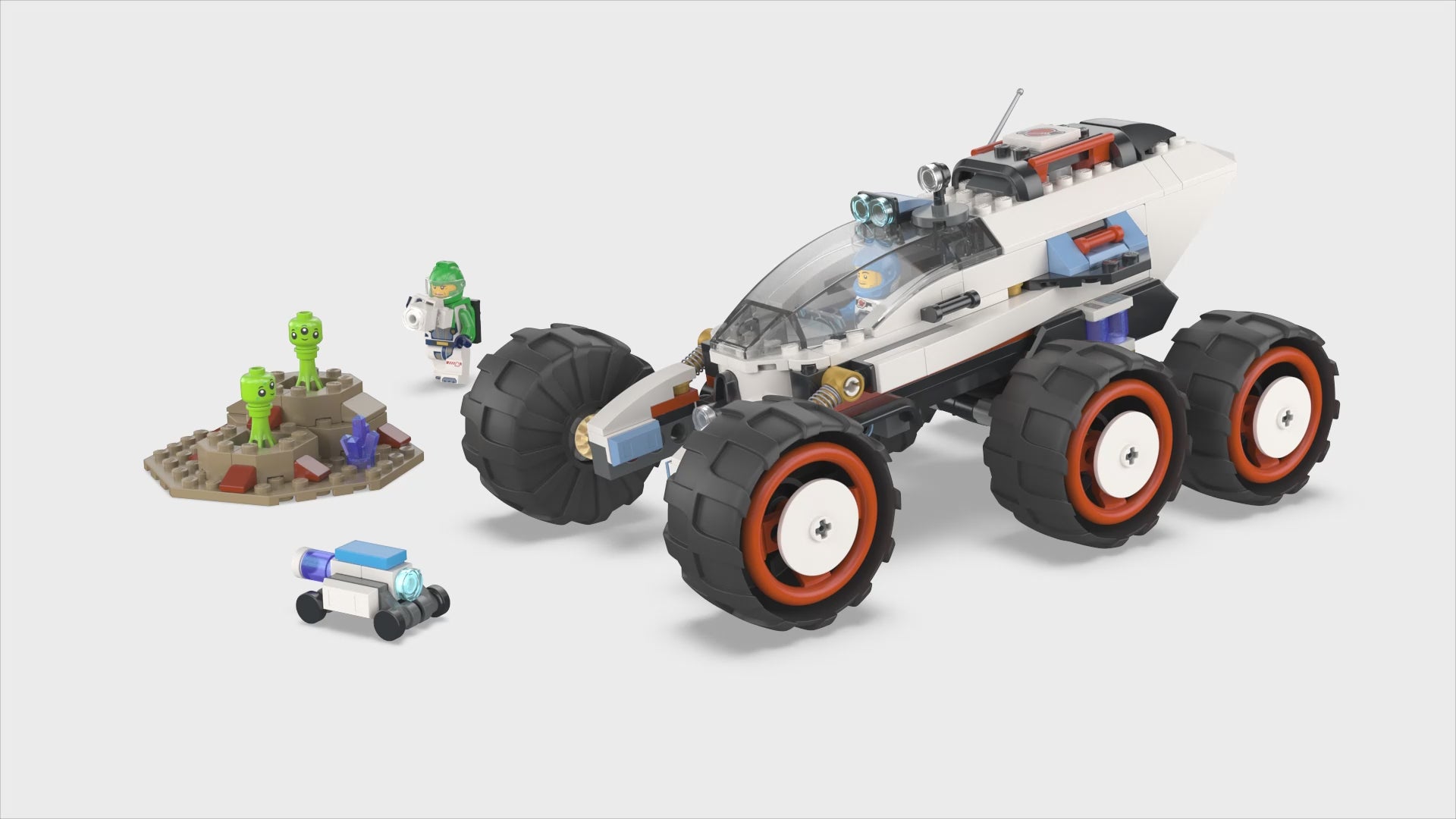 LEGO® City Space Explorer Rover and Alien Life 60431 | Import A Toy