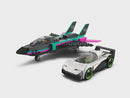 LEGO® City Jet vs. Car – Toy Cars and Jet Toy Playset - 60489-11