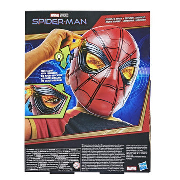 Marvel Spider-Man Glow FX Mask Electronic Wearable Toy With Light-Up Eyes - 0