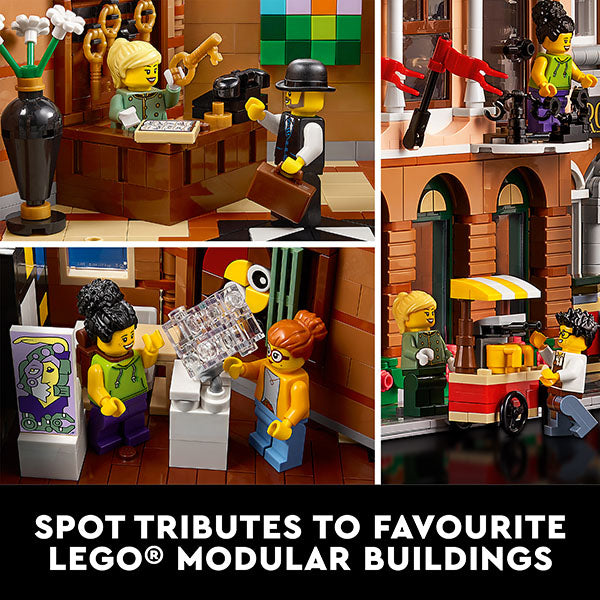 LEGO® ICONS Boutique Hotel Building Kit 10297
