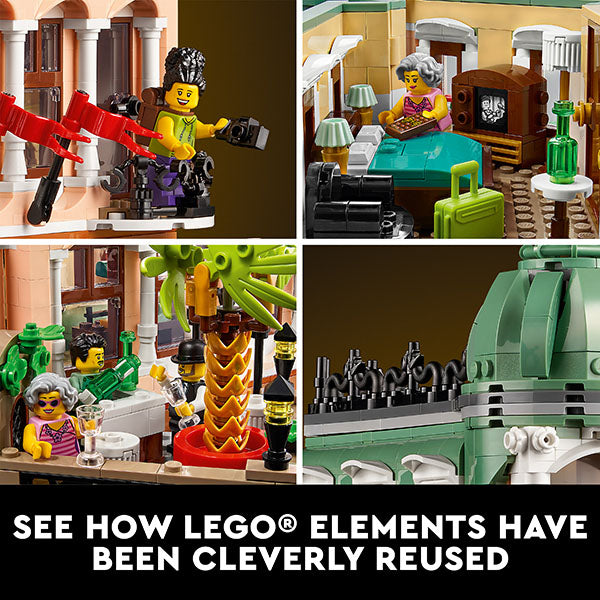 LEGO® ICONS Boutique Hotel Building Kit 10297