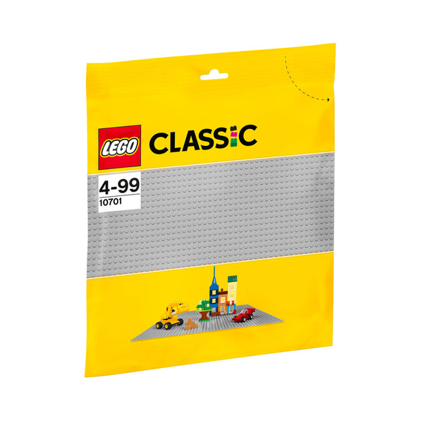 LEGO® CLASSIC Grey Baseplate 10701