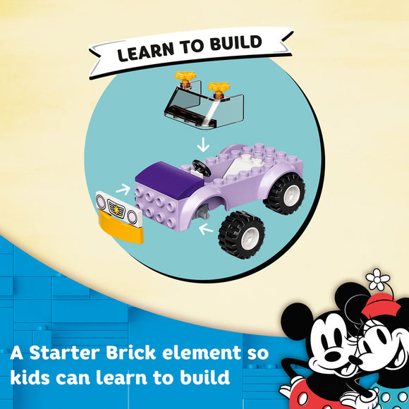 LEGO® ǀ Disney Mickey and Friends Minnie Mouse’s Ice Cream Shop Building Kit 10773
