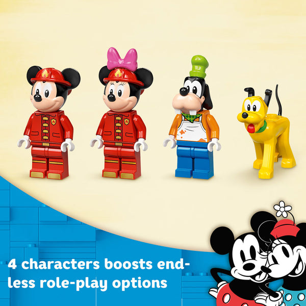 LEGO® ǀ Disney Mickey and Friends – Mickey & Friends Fire Truck & Station Building Kit 10776