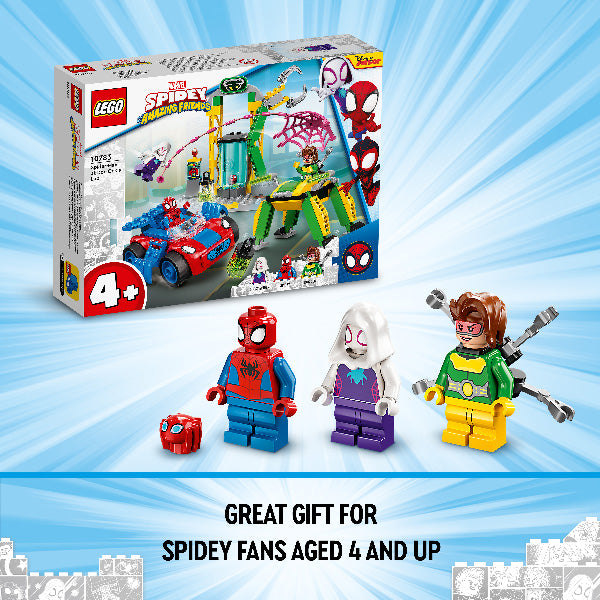 LEGO® Marvel Spidey And His Amazing Friends Spider-Man at Doc Ock’s Lab 10783
