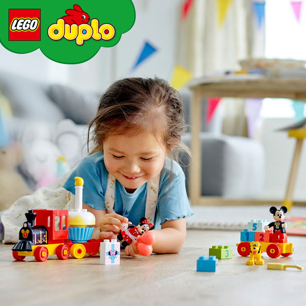 LEGO® DUPLO® ǀ Disney Mickey and Friends - Mickey & Minnie Birthday Train Building Toy 10941