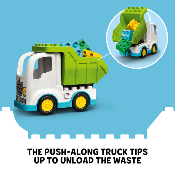 LEGO® DUPLO® Town Garbage Truck and Recycling Building Toy 10945