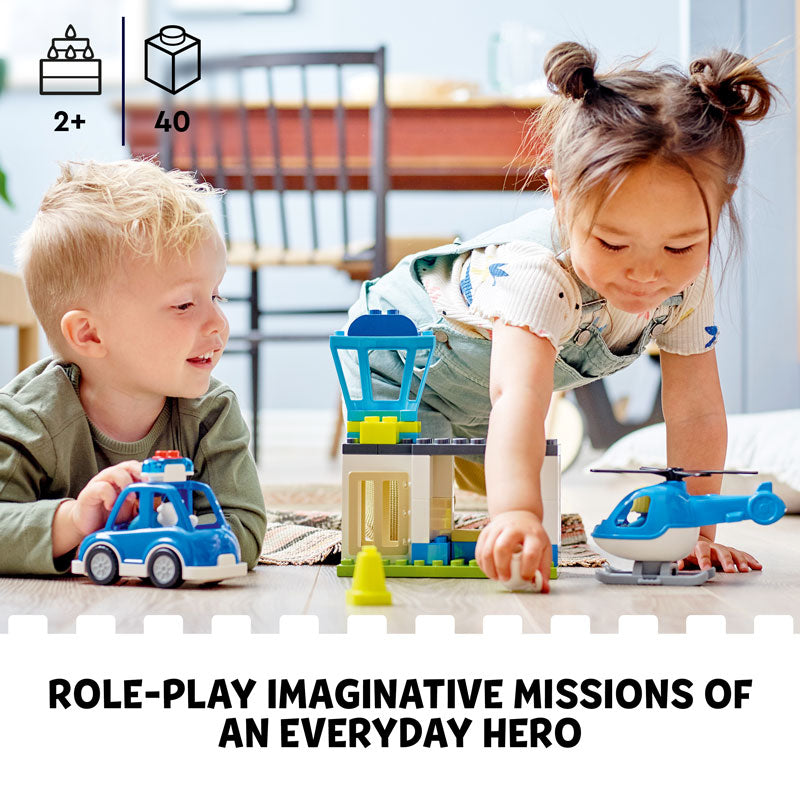 LEGO® DUPLO® Police Station & Helicopter 10959