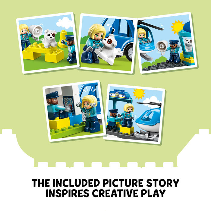 LEGO® DUPLO® Police Station & Helicopter 10959