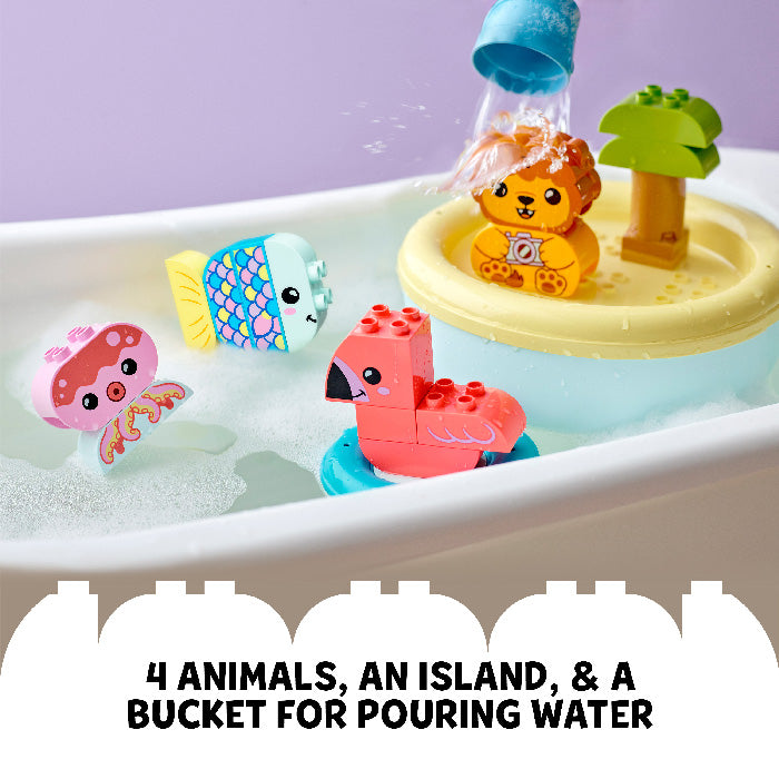 LEGO® DUPLO® My First Bath Time Fun: Floating Animal Island 10966