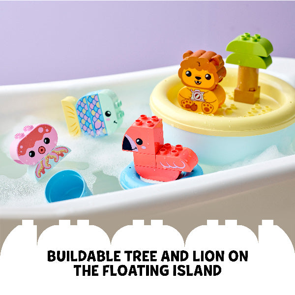LEGO® DUPLO® My First Bath Time Fun: Floating Animal Island 10966