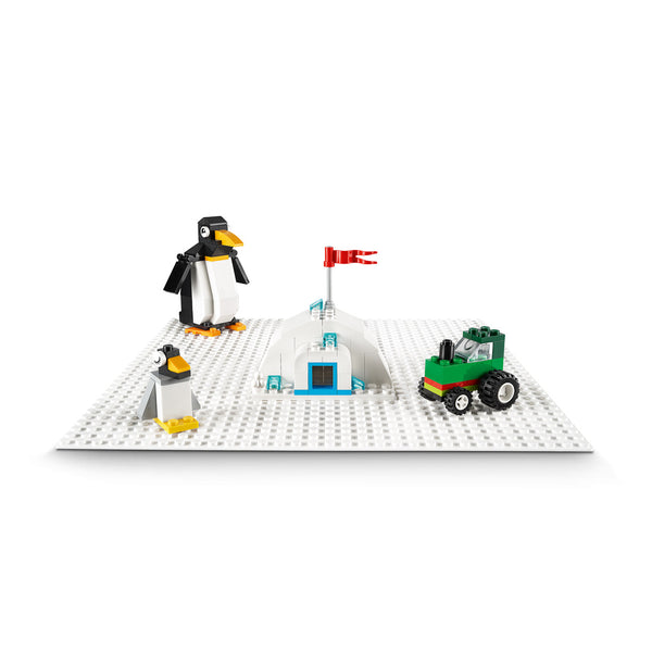 LEGO® CLASSIC White Baseplate 11010