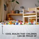 LEGO® Classic Creative Transparent Bricks Kids’ Building Kit 11013-11